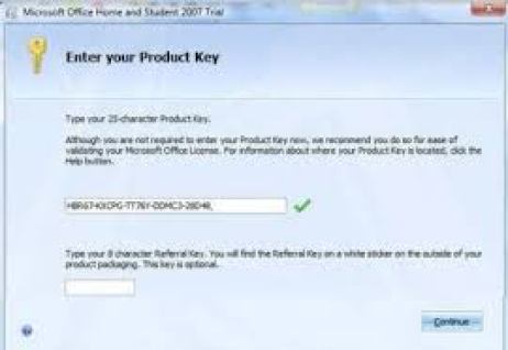 Ms office 20071