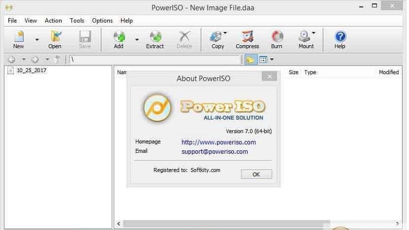 PowerISO 7.8 Crack Download With Registration Code [2020 Latest]