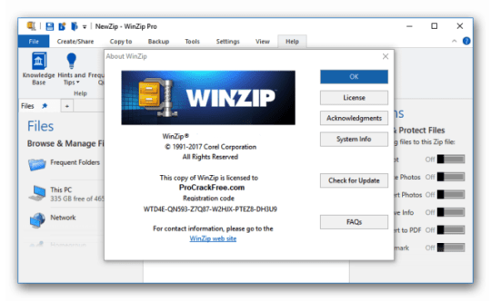 WinZip Pro 24 Crack + Full Activation Keys Free Download [2020]